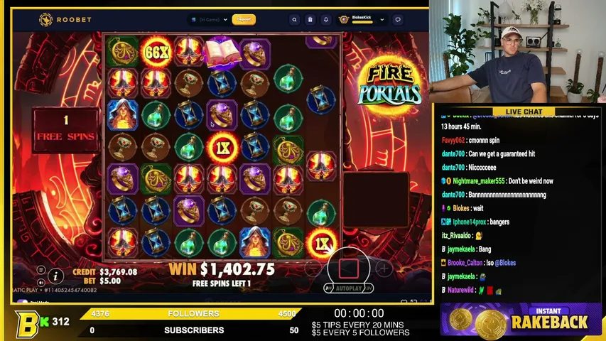blokes playing Slots & Casino - Live Casino Stream