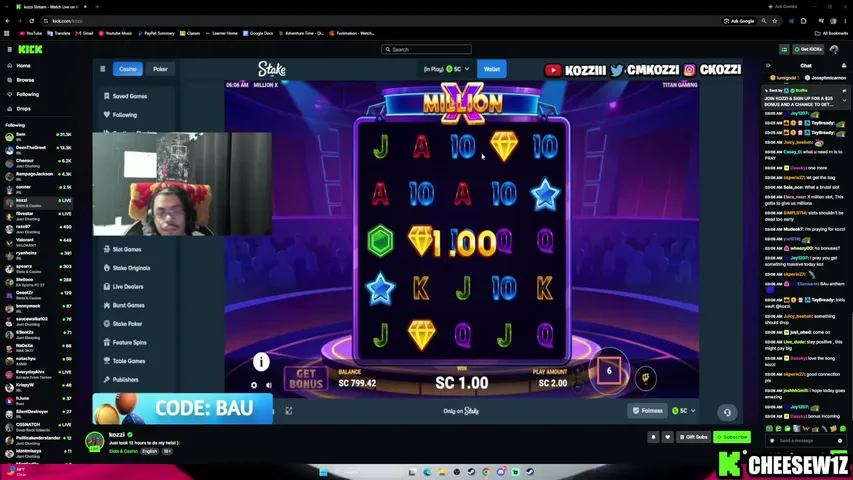 cheesew1z playing Slots & Casino - Live Casino Stream