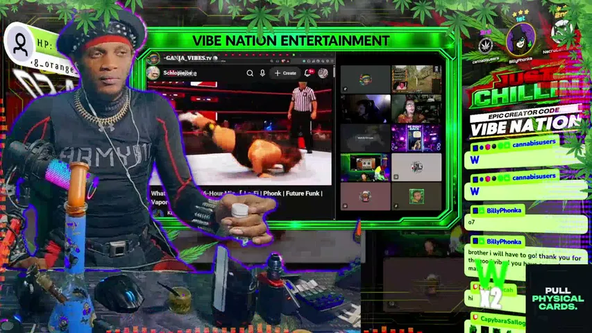 GANJA_VIBES playing Just Chatting - Live Casino Stream
