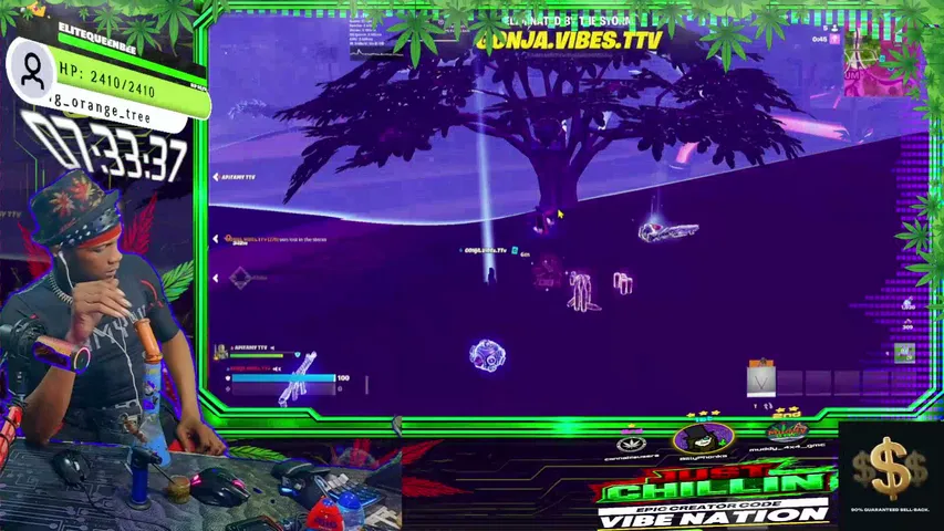 GANJA_VIBES playing Fortnite - Live Casino Stream