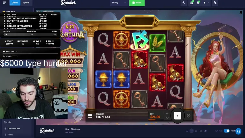 drewlucid playing Slots & Casino - Live Casino Stream