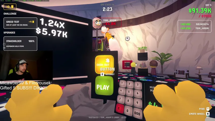 krteuk playing Gamble With Your Friends - Live Casino Stream