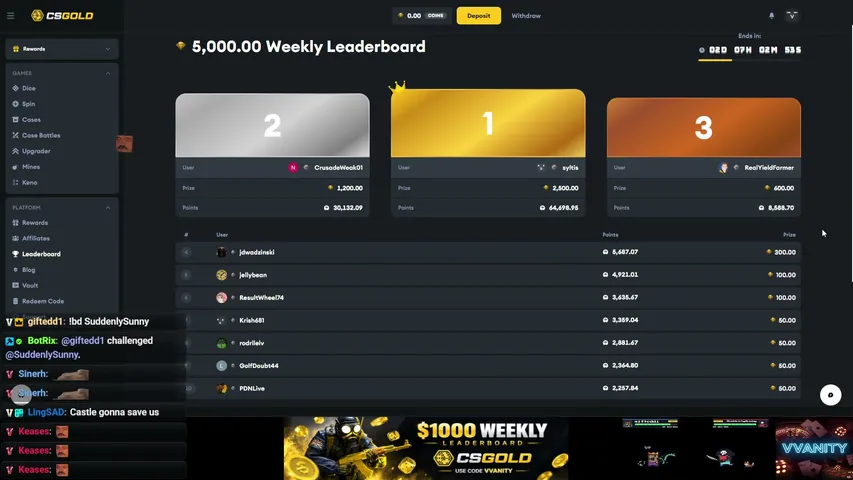vvanity playing Slots & Casino - Live Casino Stream