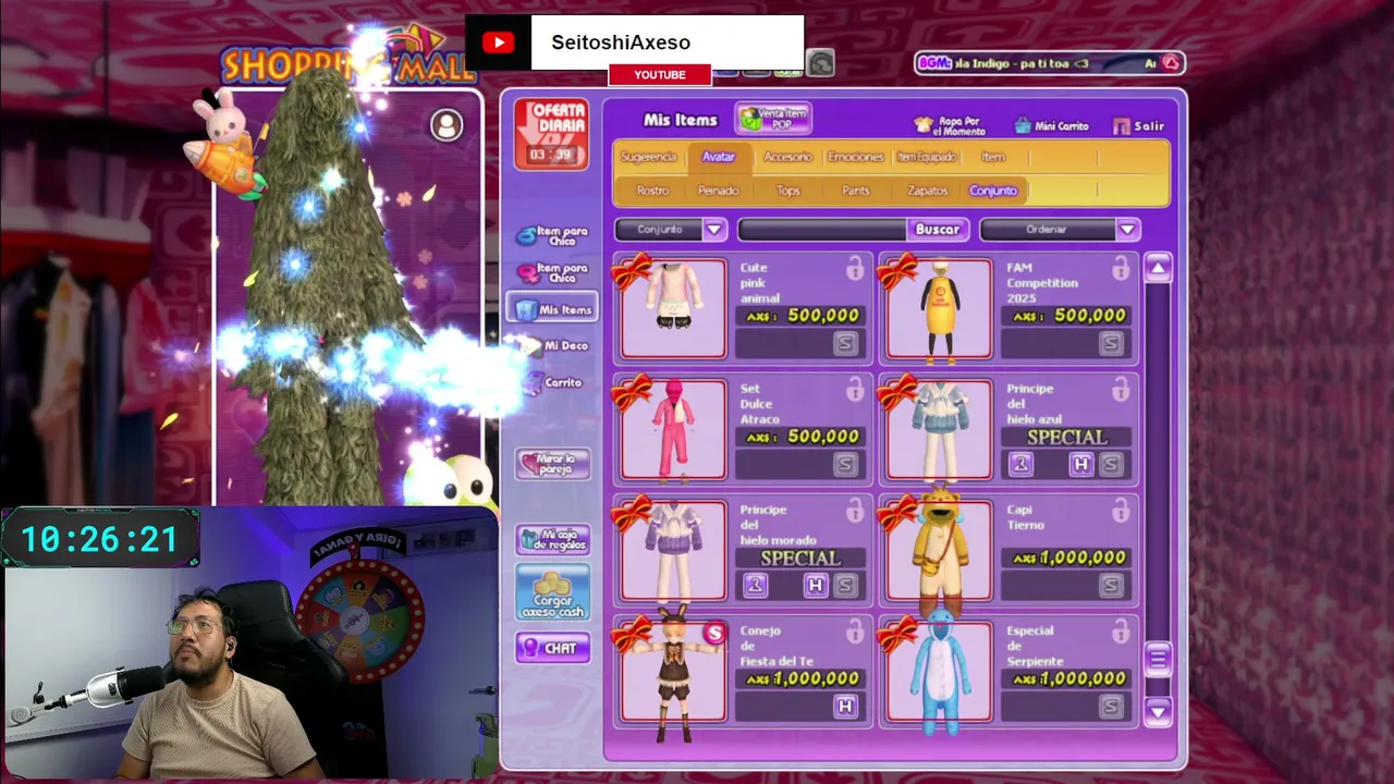 SeitoshiAxeso5 live