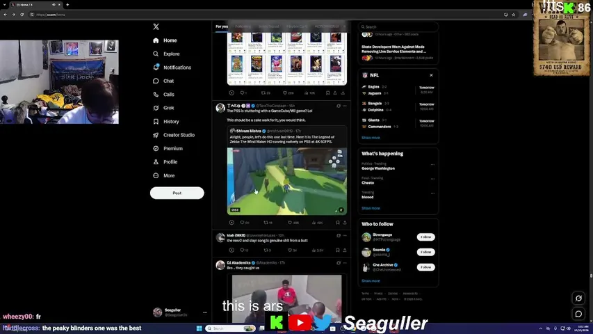 seaguller playing Slots & Casino - Live Casino Stream