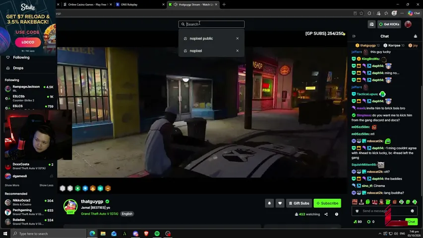 LOCCO_RP playing Just Chatting - Live Casino Stream