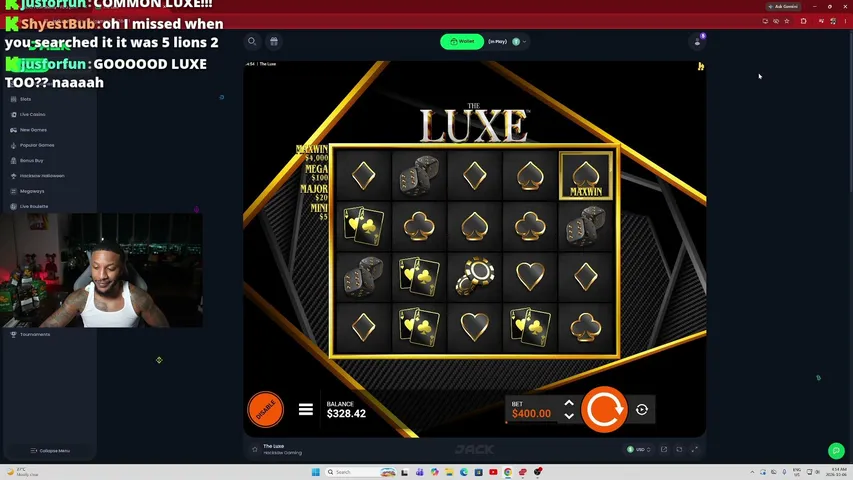 bendadonnn playing Slots & Casino - Live Casino Stream
