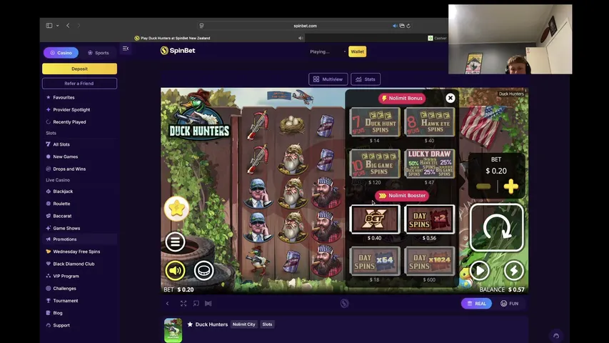 sidneycrtz playing Slots & Casino - Live Casino Stream