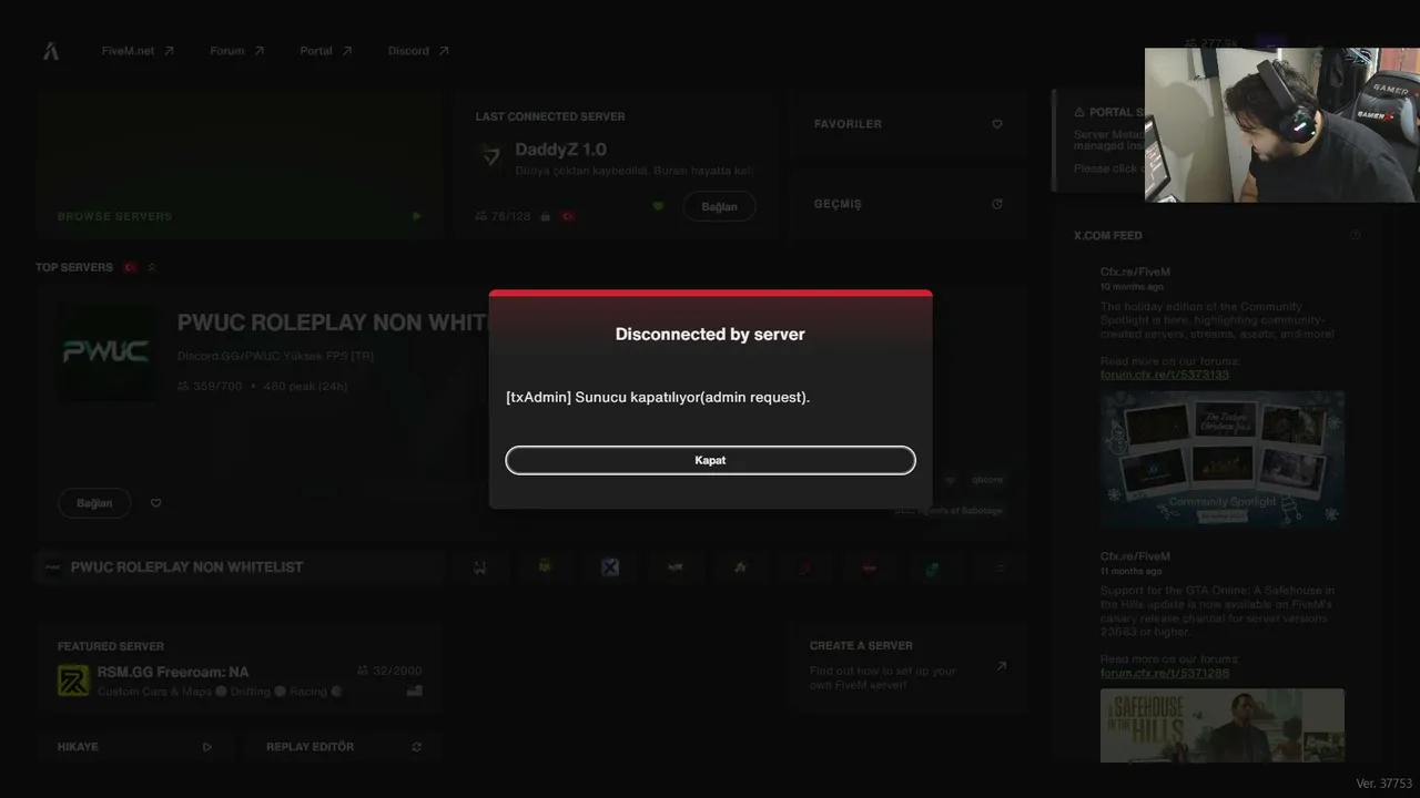 FerhatTuna live stream