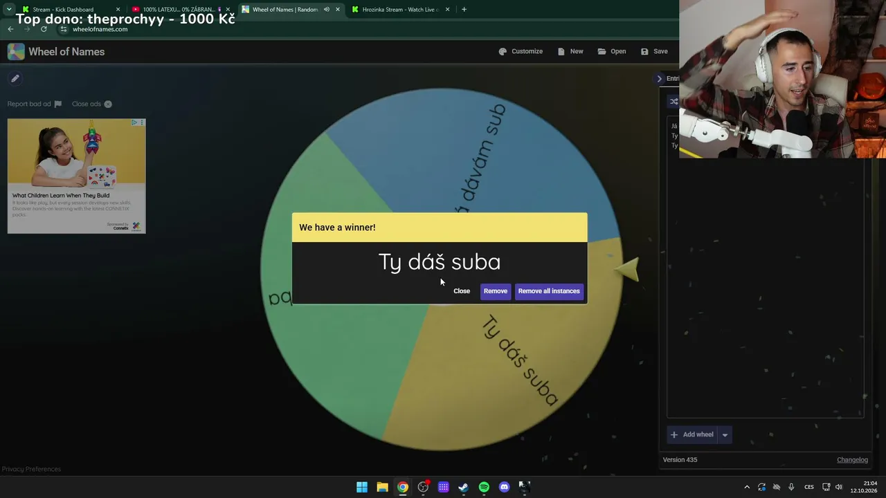 Hrozinka live stream