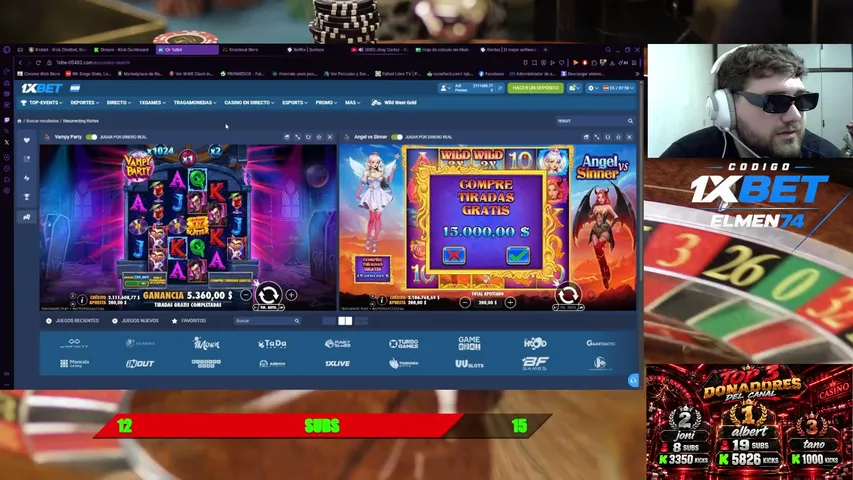 elmen74 playing Slots & Casino - Live Casino Stream