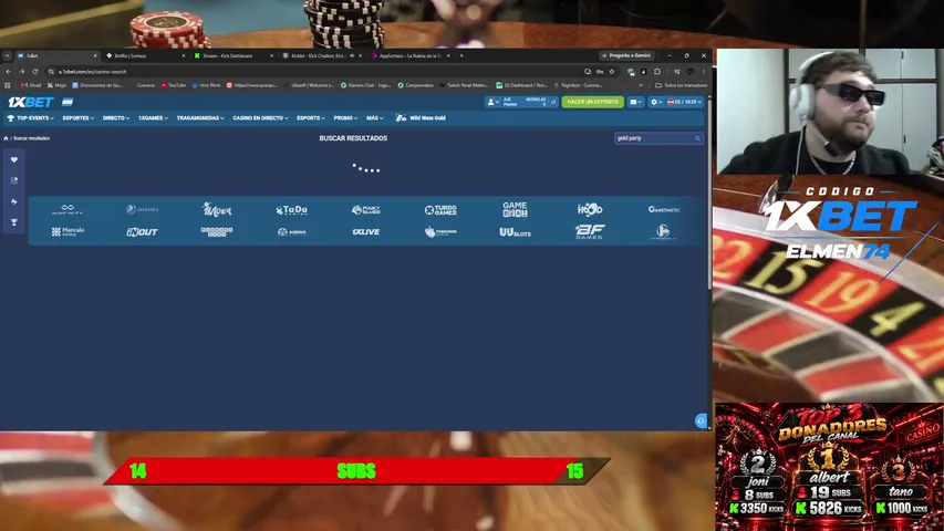 elmen74 playing Slots & Casino - Live Casino Stream