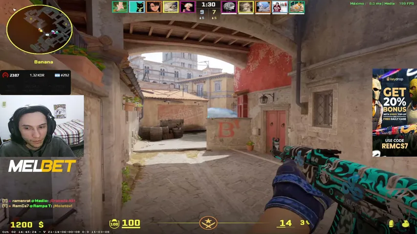 RemCs7 playing Counter-Strike 2 - Live Casino Stream