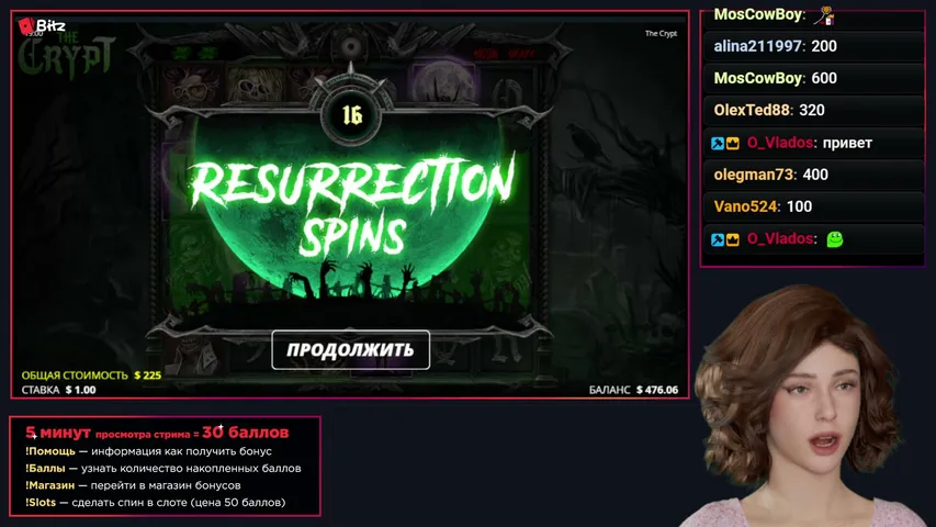 kate-bitz playing Slots & Casino - Live Casino Stream
