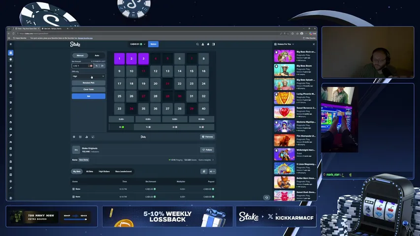 karmacf playing Slots & Casino - Live Casino Stream