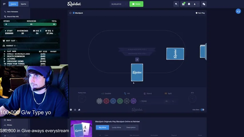kaifaint playing Slots & Casino - Live Casino Stream