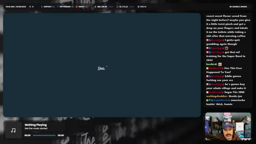 joe playing Slots & Casino - Live Casino Stream