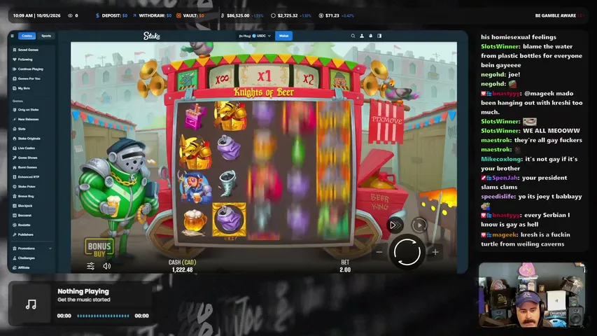 joe playing Slots & Casino - Live Casino Stream