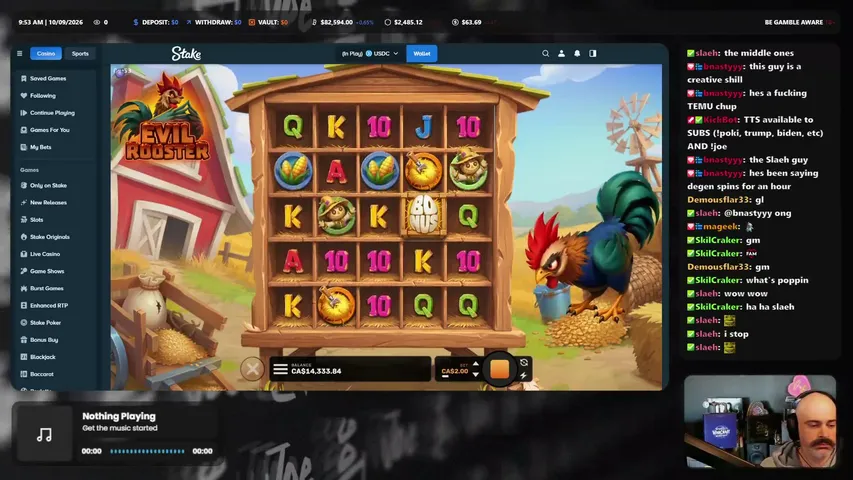 joe playing Slots & Casino - Live Casino Stream
