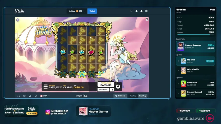Sweezy playing Slots & Casino - Live Casino Stream