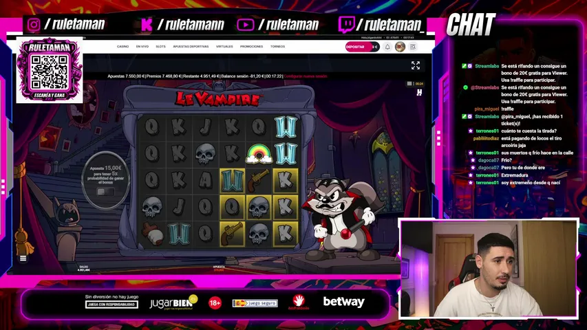Ruletamann playing Slots & Casino - Live Casino Stream
