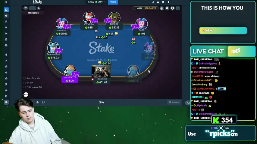 demizexrosspicks playing Slots & Casino - Live Casino Stream