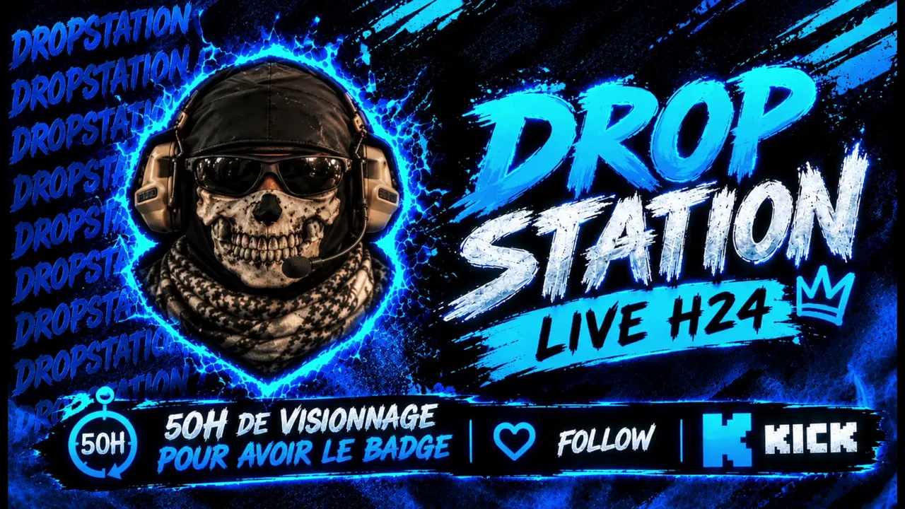 DropStation live stream