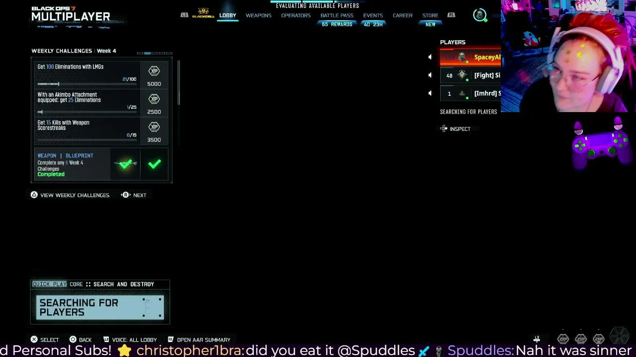 SpaceyAlienbb live