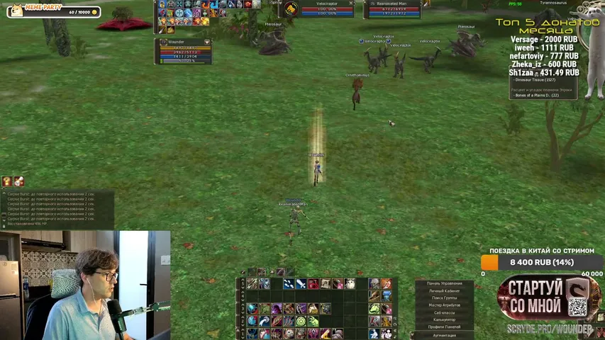 wounderland Lineage 2 stream image