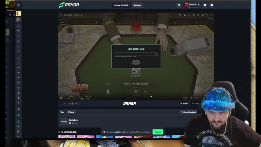 zeedudeiest playing Slots & Casino - Live Casino Stream