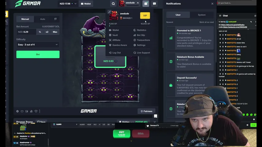 zeedudeiest playing Slots & Casino - Live Casino Stream
