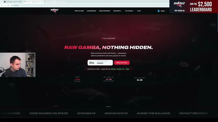 sharkz playing Slots & Casino - Live Casino Stream