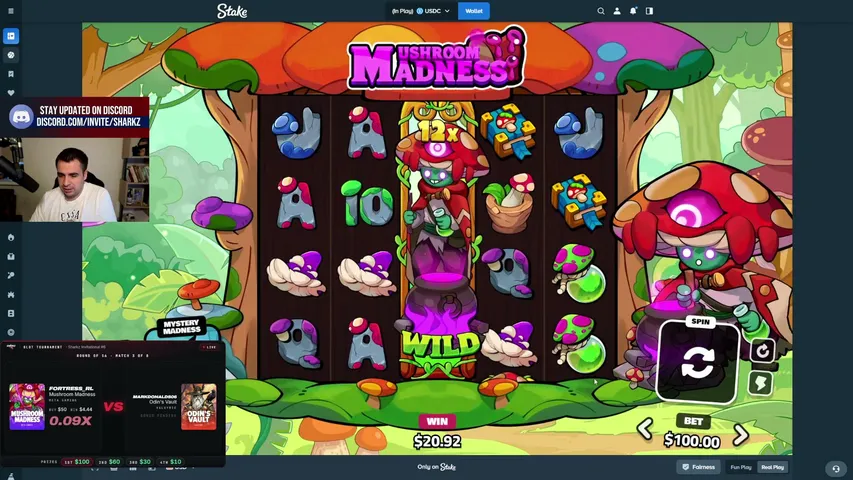 sharkz playing Slots & Casino - Live Casino Stream