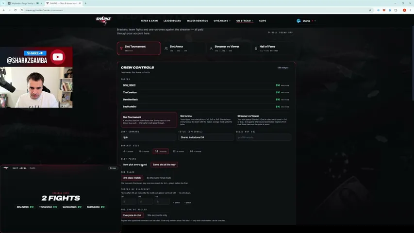 sharkz playing Slots & Casino - Live Casino Stream
