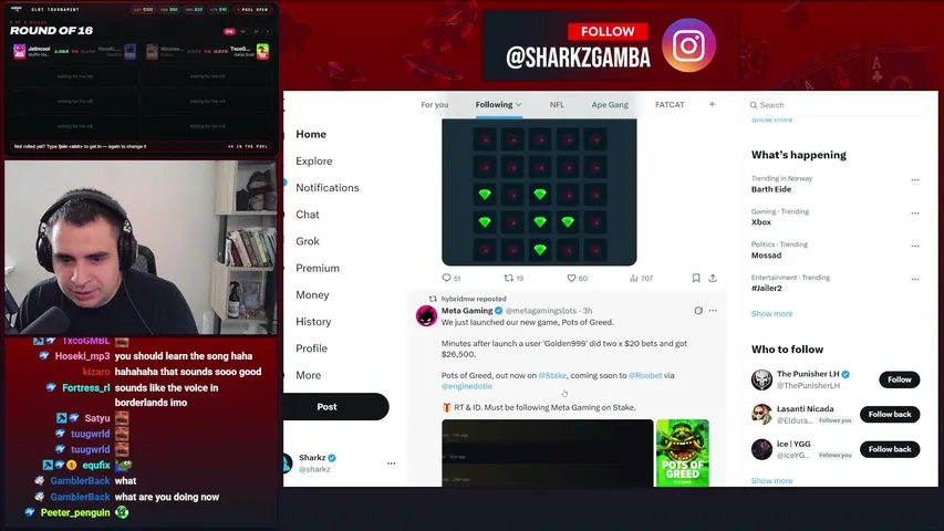 sharkz playing Slots & Casino - Live Casino Stream
