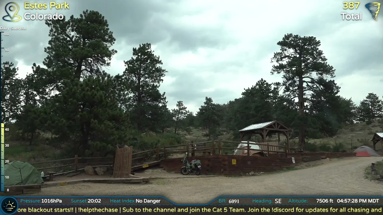 Storm Cam ASMR - Kearney Nebraska - Severe Storms Possible!! !helpthechase !socials