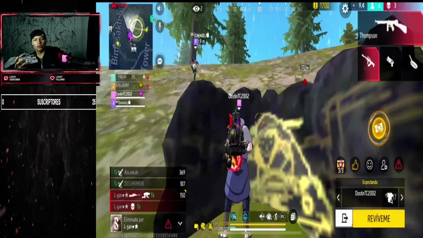 jugando free con mi primo