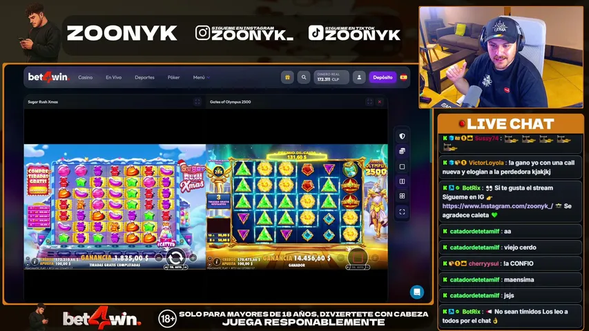 zoonyk playing Slots & Casino - Live Casino Stream