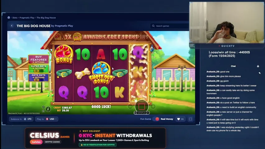 guich-tv playing Slots & Casino - Live Casino Stream
