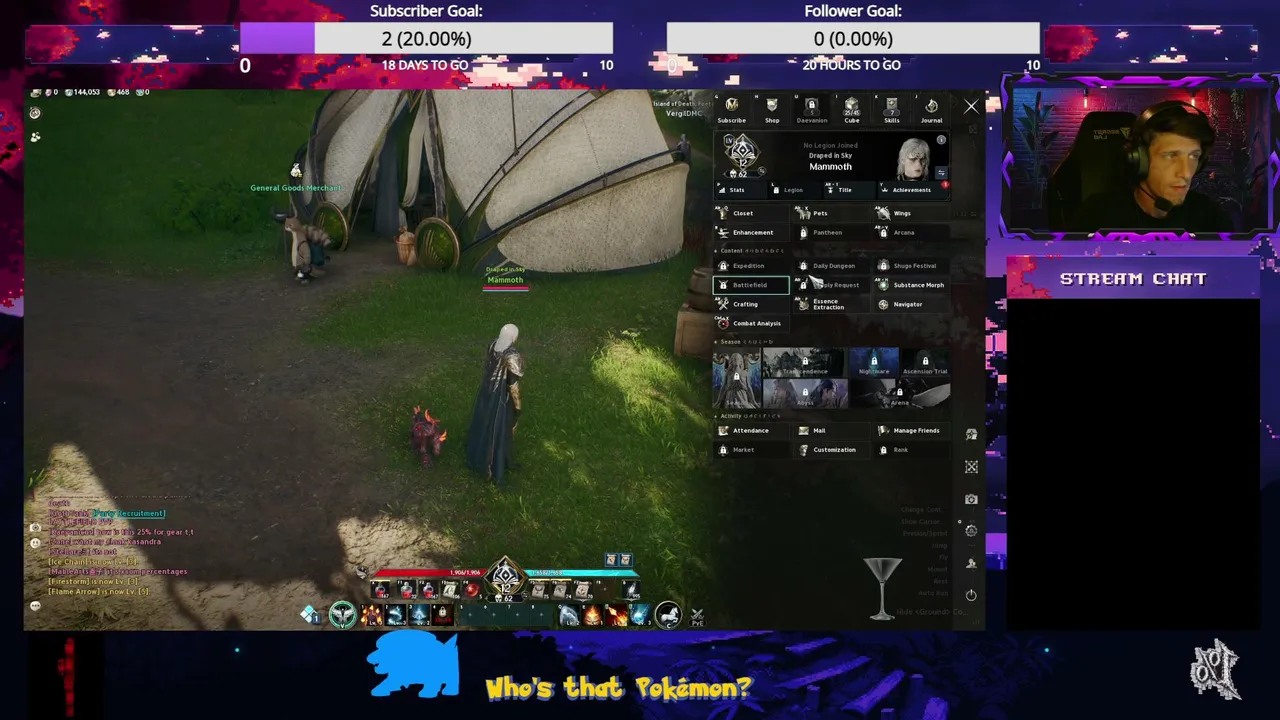 MoonMammoth live stream
