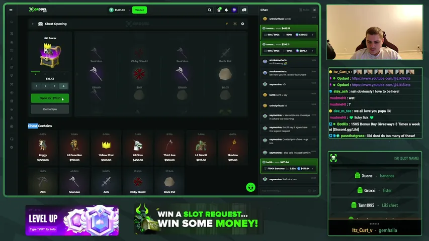 OpDuel playing Slots & Casino - Live Casino Stream