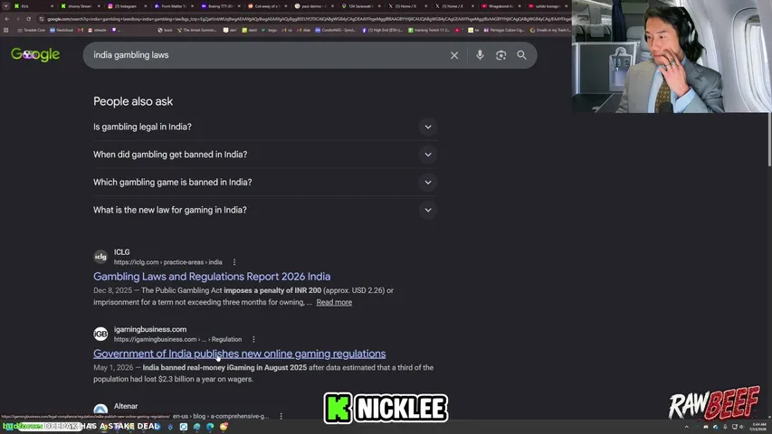 nicklee playing Slots & Casino - Live Casino Stream