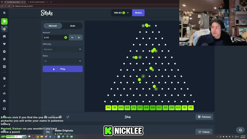nicklee playing Slots & Casino - Live Casino Stream