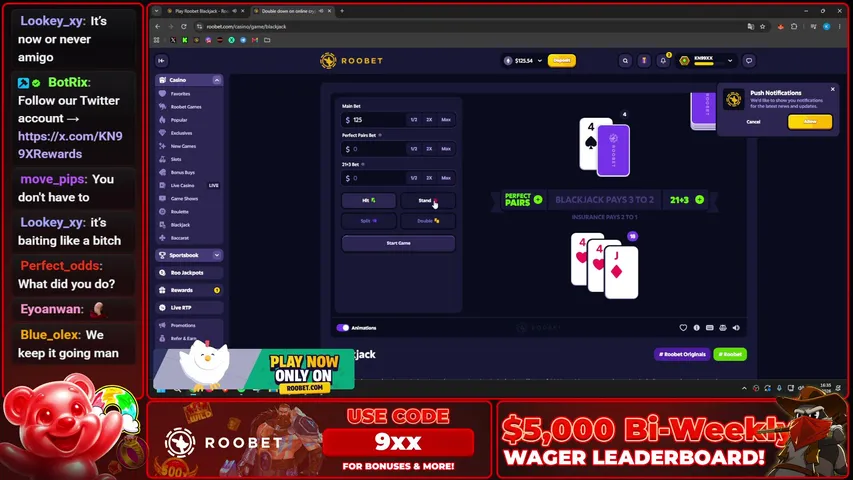 Roobet $2,000 Start | $5k Bi-Weekly Wager Race & Bonuses on kn99xrewards.com! | !roobet !dc !x !lb