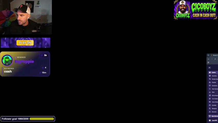cicoboyz playing Slots & Casino - Live Casino Stream