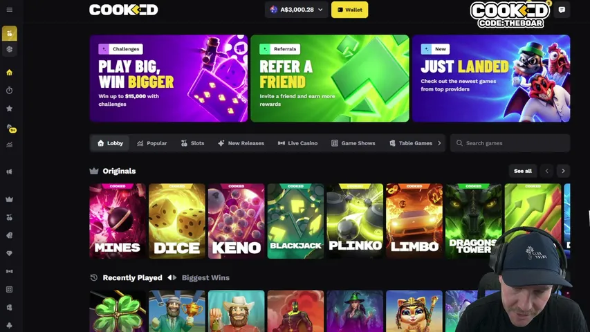 TheBoarSlots playing Slots & Casino - Live Casino Stream