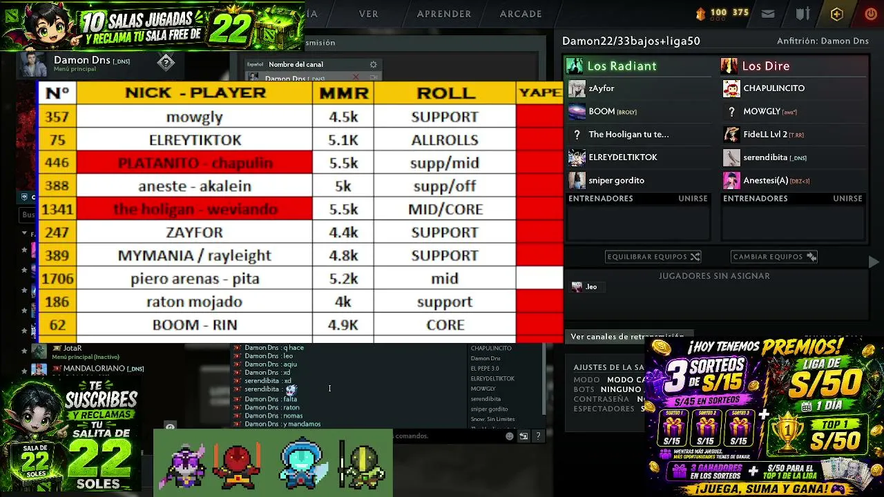 DamonDns_Dota2 live
