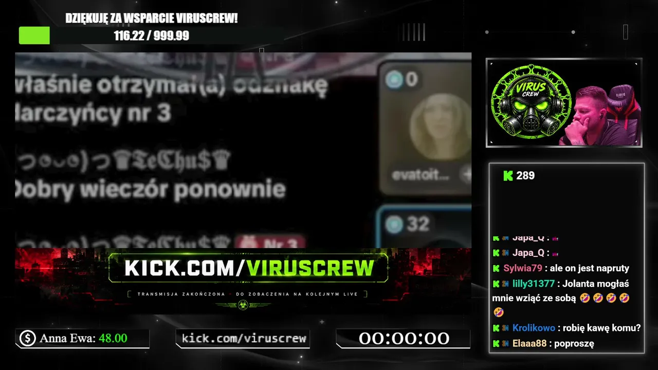 VIRUSCREW live