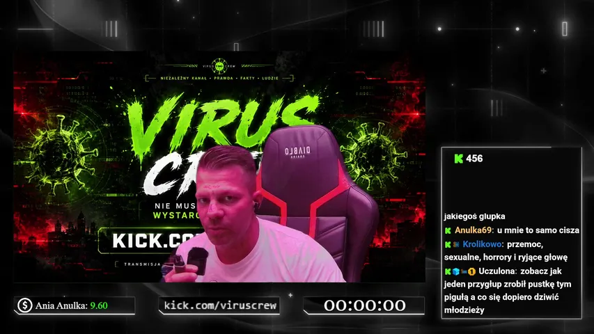 viruscrew playing Just Chatting - Live Casino Stream
