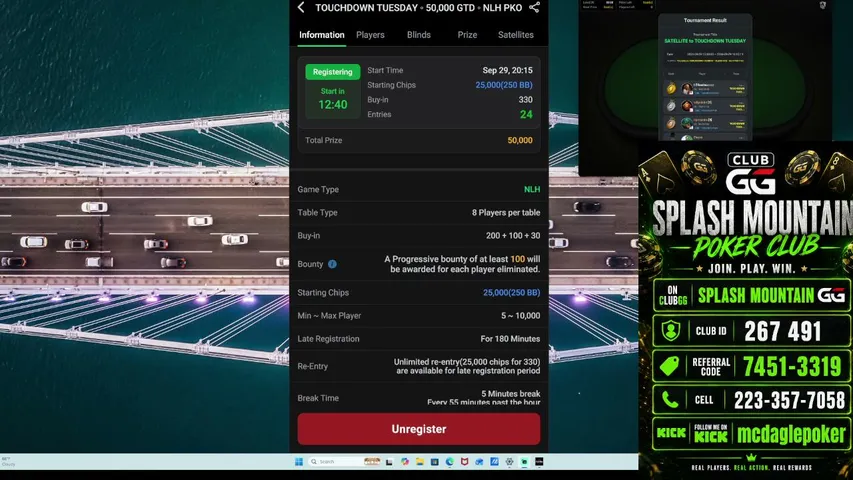 mcdaglepoker playing Poker - Live Casino Stream